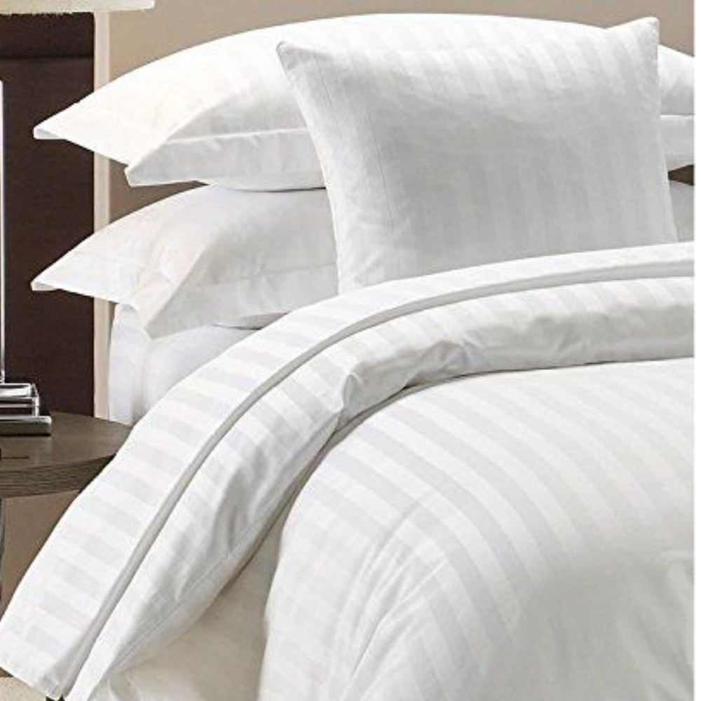SET LENJERIE DE PAT DAMASC DUNGA 2 CM 50% BUMBAC - 50% POLYESTER - imagine 3